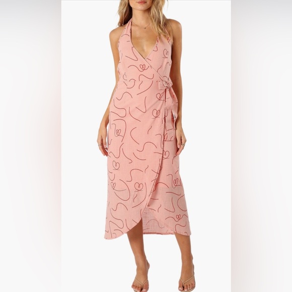 Petal & Pup Abigail Halter Dress Small B2357 - Picture 2 of 5